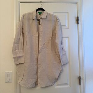 J. Crew Light Tan Casual Button Down Shirt